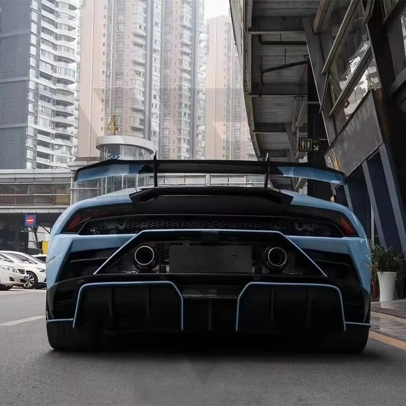 PT Style Dry Carbon Fiber Car Parts Rear Bumper Canards for Lambo Huracan EVO Carbon Canards
PT Style Dry Carbon Fiber Car Parts Rear Bumper Canards for Lambo Huracan EVO Carbon Canards