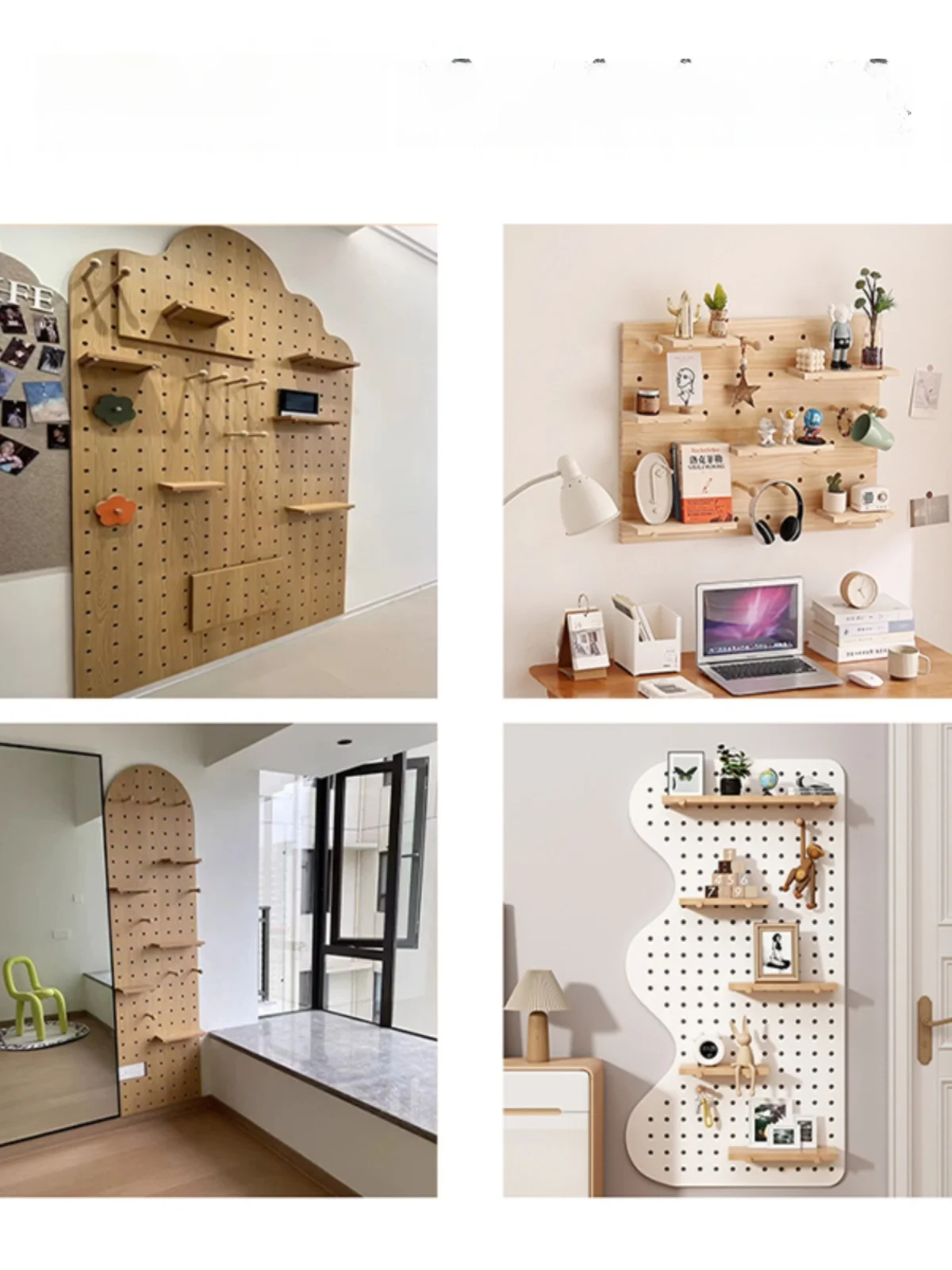Wood Hole Board Shelf Home Entrance Decorative Storage Rack Wall Mounted Shelf Hanging Board Organizational Tool
Wood Hole Board Shelf Home Entrance Decorative Storage Rack Wall Mounted Shelf Hanging Board Organizational Tool