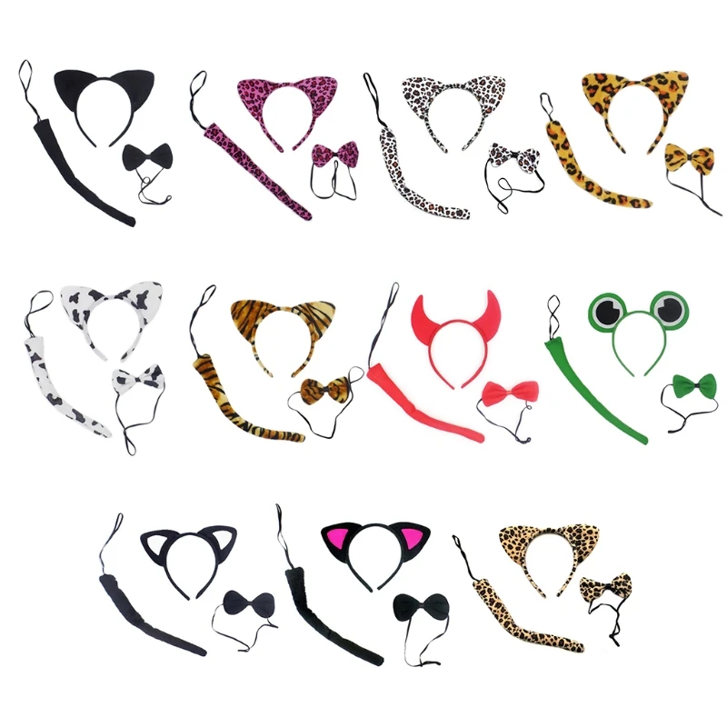 Toddler Kids 3 Pieces Animal Cosplay Costume Accessories Set for Cat Ears Plush Headband with Long Tail Bow Tie Up New Dropship
Toddler Kids 3 Pieces Animal Cosplay Costume Accessories Set for Cat Ears Plush Headband with Long Tail Bow Tie Up New Dropship