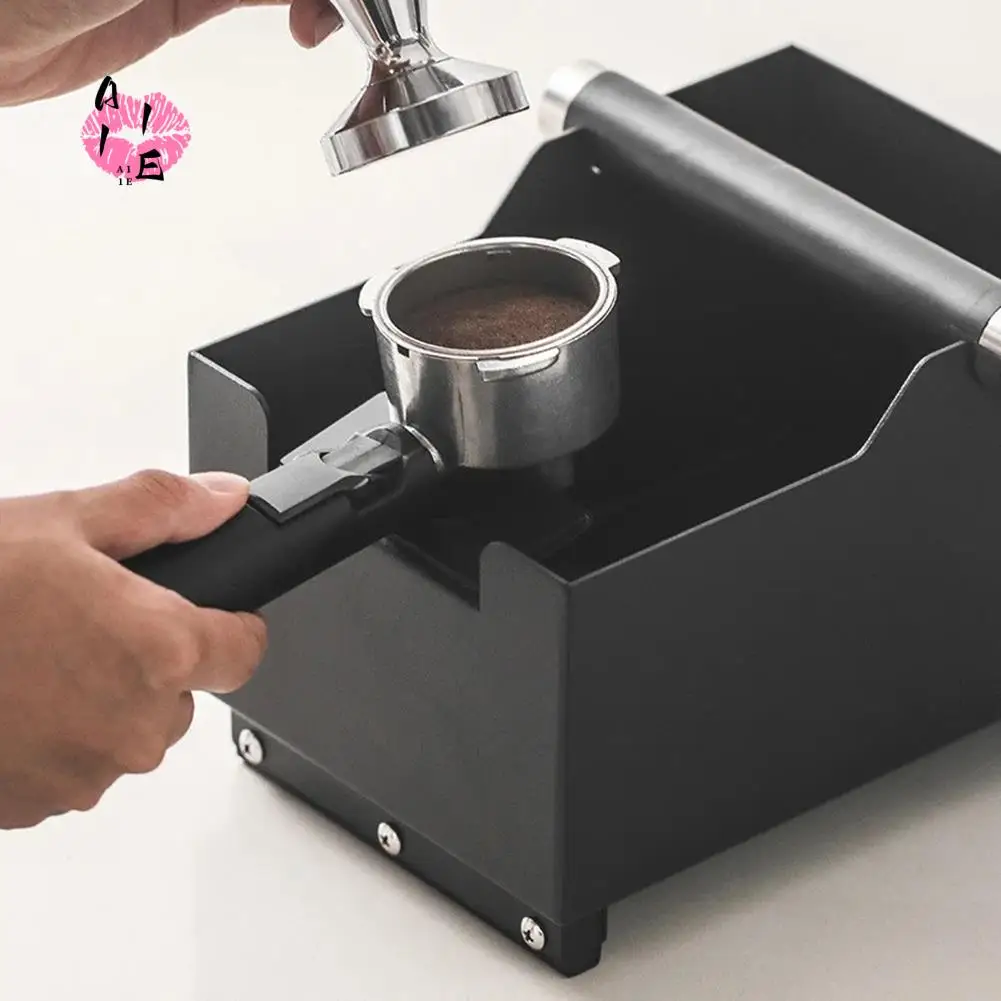 A11E-Coffee Knock Box Anti Slip Shock-Absorbent Espresso Grind Grounds Container Dump Waste Bin Cafe Accessories Tool
A11E-Coffee Knock Box Anti Slip Shock-Absorbent Espresso Grind Grounds Container Dump Waste Bin Cafe Accessories Tool
