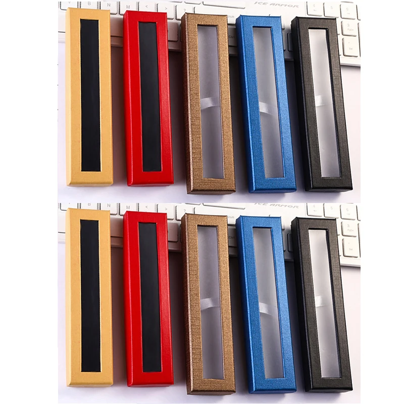 50Pcs Paper Pen Box Paper Visual Pen Box with Transparent Window Pen Gift Box Gift Box Student School
50Pcs Paper Pen Box Paper Visual Pen Box with Transparent Window Pen Gift Box Gift Box Student School