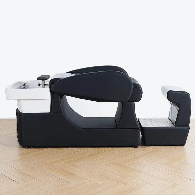 Hair salon beauty salon lying flat shampoo bed barber shop special Thai bed ceramic basin massage flush water heater
Hair salon beauty salon lying flat shampoo bed barber shop special Thai bed ceramic basin massage flush water heater