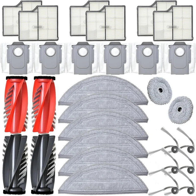 N83R For Roborock Saros 10 Replacement Parts Kit Accessories For Robot Vacuum Cleaner
N83R For Roborock Saros 10 Replacement Parts Kit Accessories For Robot Vacuum Cleaner