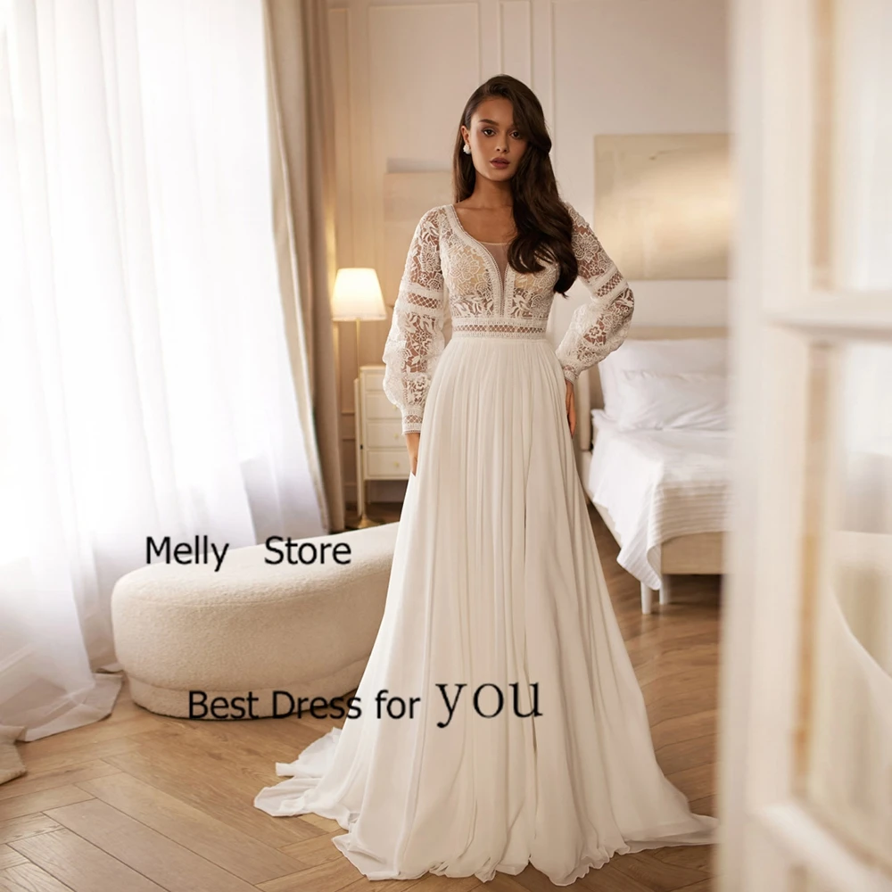 Пляжные свадебные платья без бретелек с разрезом по бокам цвета слоновой кости Свадебные платья со шлейфом и длинными рукавами Новое шифоновое платье Vestido De Novia De Summer
Пляжные свадебные платья без бретелек с разрезом по бокам цвета слоновой кости Свадебные платья со шлейфом и длинными рукавами Новое шифоновое платье Vestido De Novia De Summer