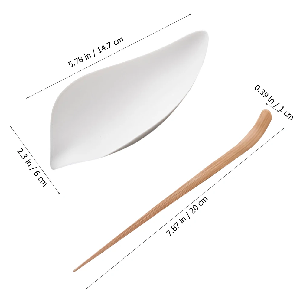 Tea Scoop Set Ceramic Spoon Portable Holder Loose Leaf Shovel Multi Supply Delicate Teaspoon Powder Sugar Baking
Tea Scoop Set Ceramic Spoon Portable Holder Loose Leaf Shovel Multi Supply Delicate Teaspoon Powder Sugar Baking