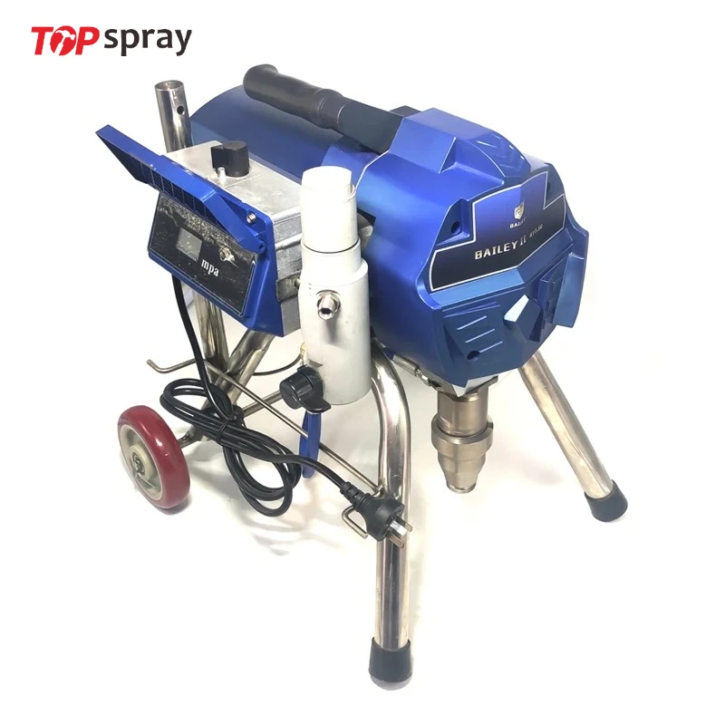 Topspray for Wear Resistance 4L/min 3000W Portable Electric Flow High Pressure Airless Spraying Machine
Topspray for Wear Resistance 4L/min 3000W Portable Electric Flow High Pressure Airless Spraying Machine