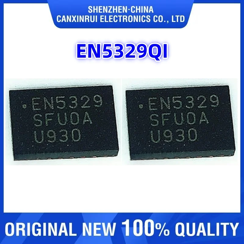 EN5329QI Silk Screen EN5329 QFN-24 New Original High Efficiency Synchronous Switching Regulator Chip
EN5329QI Silk Screen EN5329 QFN-24 New Original High Efficiency Synchronous Switching Regulator Chip