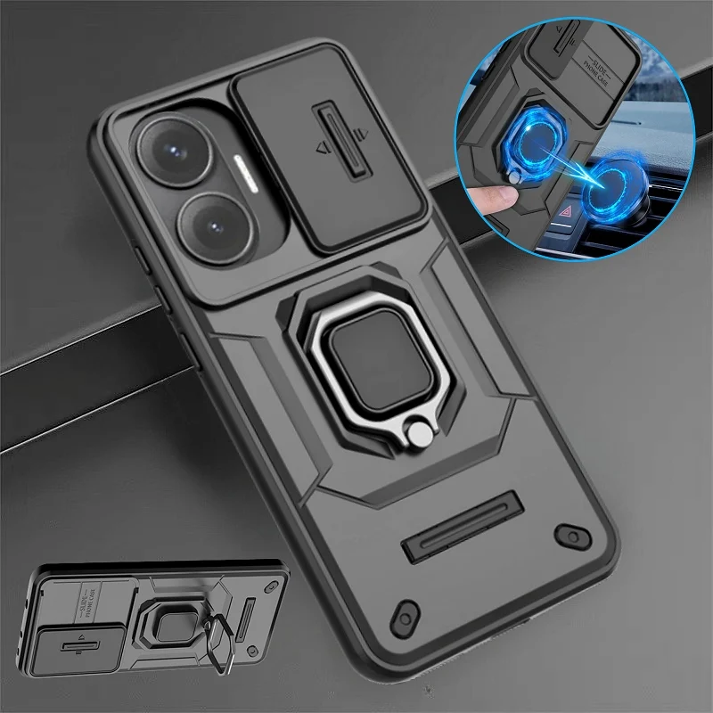 For Xiao Poco F7 5G Case Armor Slide Camera Lens Protection Cover For Poko Little F7 F 7 7F PocoF7 5G Magnetic Ring Stand Funda
For Xiao Poco F7 5G Case Armor Slide Camera Lens Protection Cover For Poko Little F7 F 7 7F PocoF7 5G Magnetic Ring Stand Funda