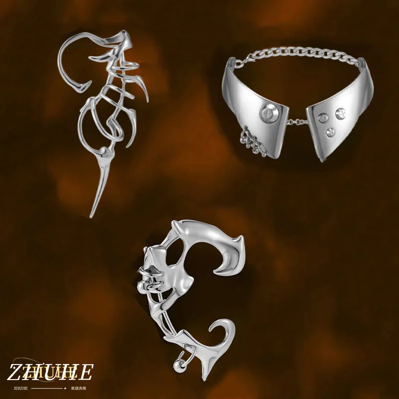 ZHUHE Capsule ear Clips In Cyberpunk Style Are Party Gifts For Women And Men's Jewelry Accessories
ZHUHE Capsule ear Clips In Cyberpunk Style Are Party Gifts For Women And Men's Jewelry Accessories