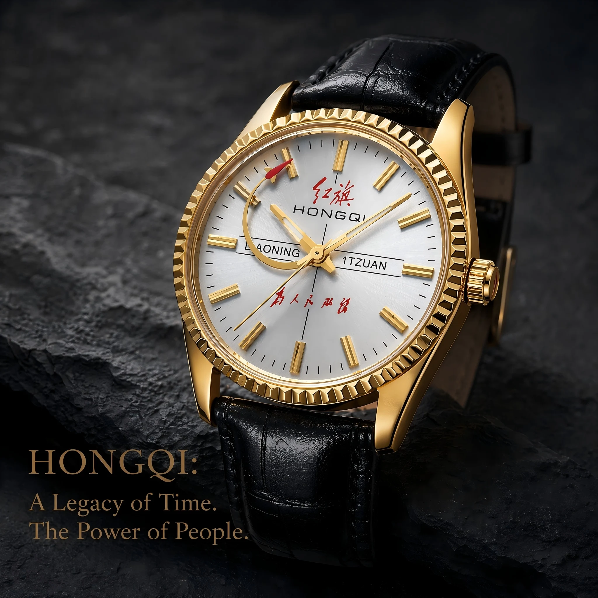 HONGQI Men's Mechanical Watch 17 Jewels Gold-Plated Leather Strap Retro Business Casual Manual Winding Wristwatch
HONGQI Men's Mechanical Watch 17 Jewels Gold-Plated Leather Strap Retro Business Casual Manual Winding Wristwatch