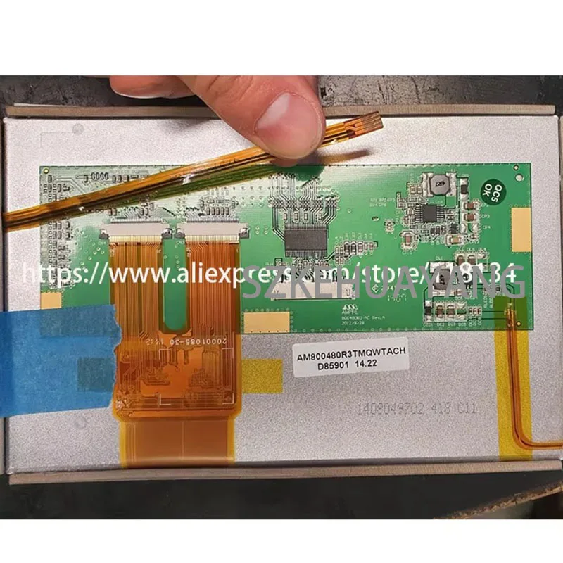 АМ 800480 R3TMQWTACH 800*480 7-дюймовый ЖК-дисплей с дигитайзером сенсорной панели
АМ 800480 R3TMQWTACH 800*480 7-дюймовый ЖК-дисплей с дигитайзером сенсорной панели