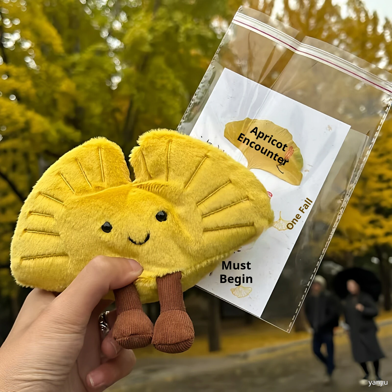 Ginkgo Doll Plush Toy Healing Desktop Ornament Gift for Best Friends
Ginkgo Doll Plush Toy Healing Desktop Ornament Gift for Best Friends