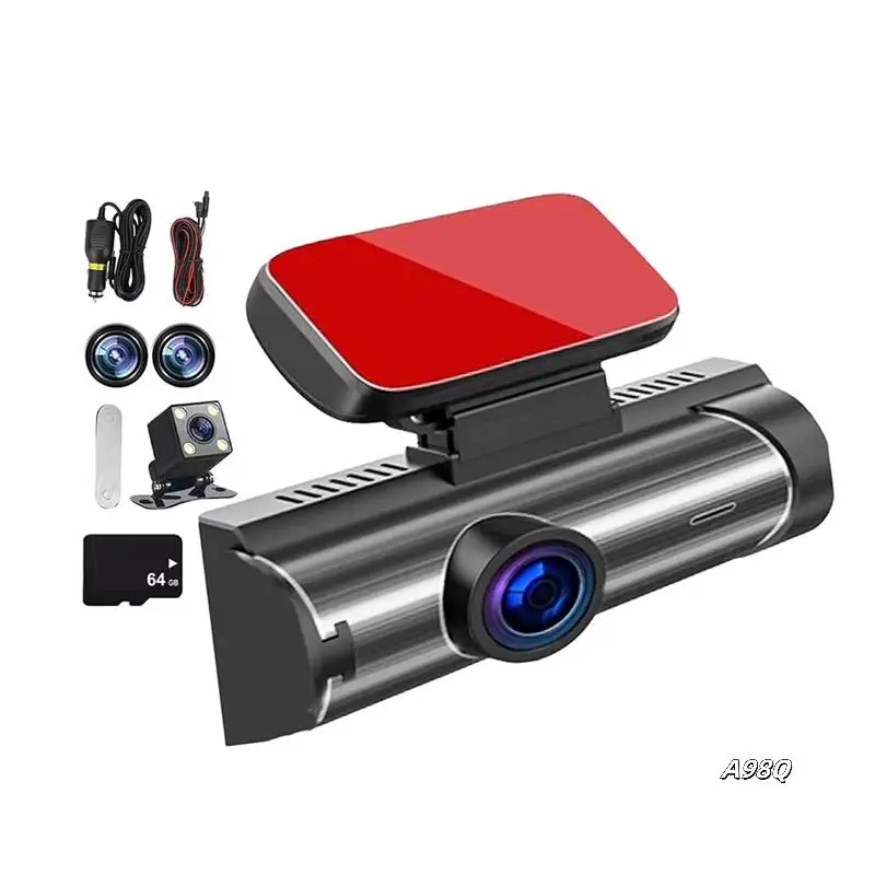 64GB Front And Rear Dash Camera 1080P Full HD Front&Rear Dash Cam Dash Camera With Built-In Wireless Wi-Fi
64GB Front And Rear Dash Camera 1080P Full HD Front&Rear Dash Cam Dash Camera With Built-In Wireless Wi-Fi