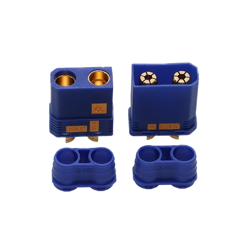 1Pair DC 500V 110A QS8-S+ Extended Anti-spark Battery Power Plug Male Female Connector with Sheath for RC Agriculture UAV
1Pair DC 500V 110A QS8-S+ Extended Anti-spark Battery Power Plug Male Female Connector with Sheath for RC Agriculture UAV