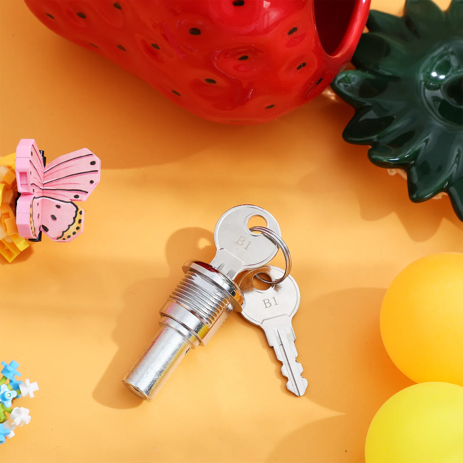 1 Set Vending Machine Lock Replacement Tubular Cylinder Secure Candy Dispenser Metal Game Machine Lock with Keys Accessories
1 Set Vending Machine Lock Replacement Tubular Cylinder Secure Candy Dispenser Metal Game Machine Lock with Keys Accessories