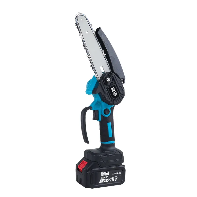 Handheld electric chain saw lithium battery large capacity electric hand saw rechargeable logging saw
Handheld electric chain saw lithium battery large capacity electric hand saw rechargeable logging saw