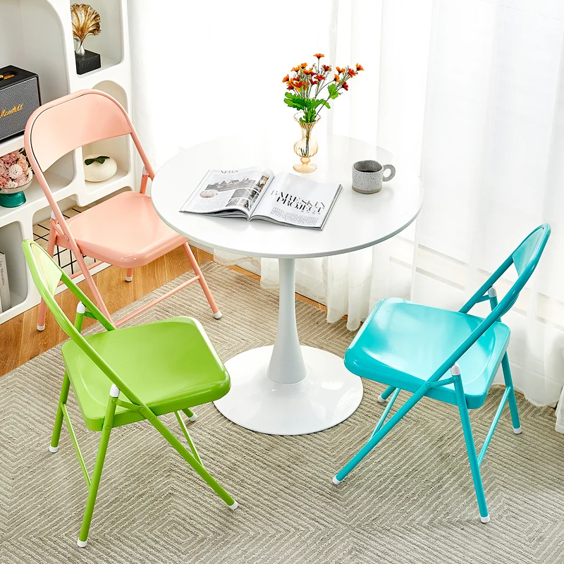 Instagram style steel art folding chairs, dining chairs, internet famous milk tea shops, leisure chairs
Instagram style steel art folding chairs, dining chairs, internet famous milk tea shops, leisure chairs