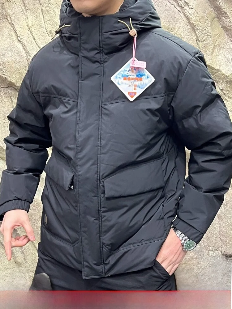 High-End Outdoor ex Hooded down Jaet 90 Du down Warm Thiened Casual Sle Long Sve Zipper Closure Regular Fit
High-End Outdoor ex Hooded down Jaet 90 Du down Warm Thiened Casual Sle Long Sve Zipper Closure Regular Fit