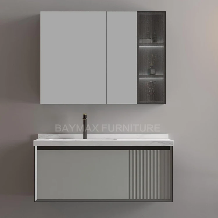 European Style Washroom Furniture Modern Bathroom Vanity Bathroom Cabinets With Single Sink
European Style Washroom Furniture Modern Bathroom Vanity Bathroom Cabinets With Single Sink
