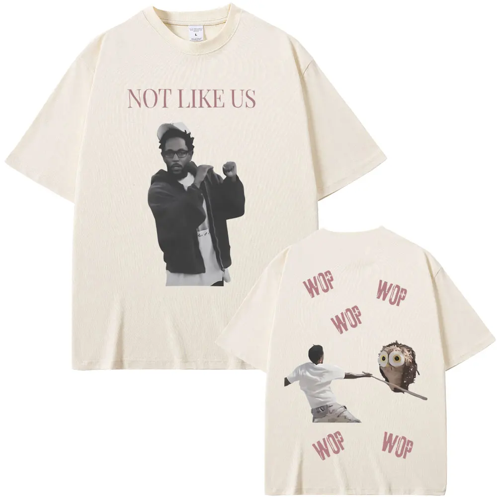 Rapper Kendrick Lamar They Not Like Us Mustard Print T-shirts Drake Owl Funny Meme T-shirt Men Fashion Hip Hop Oversized T Shirt
Rapper Kendrick Lamar They Not Like Us Mustard Print T-shirts Drake Owl Funny Meme T-shirt Men Fashion Hip Hop Oversized T Shirt