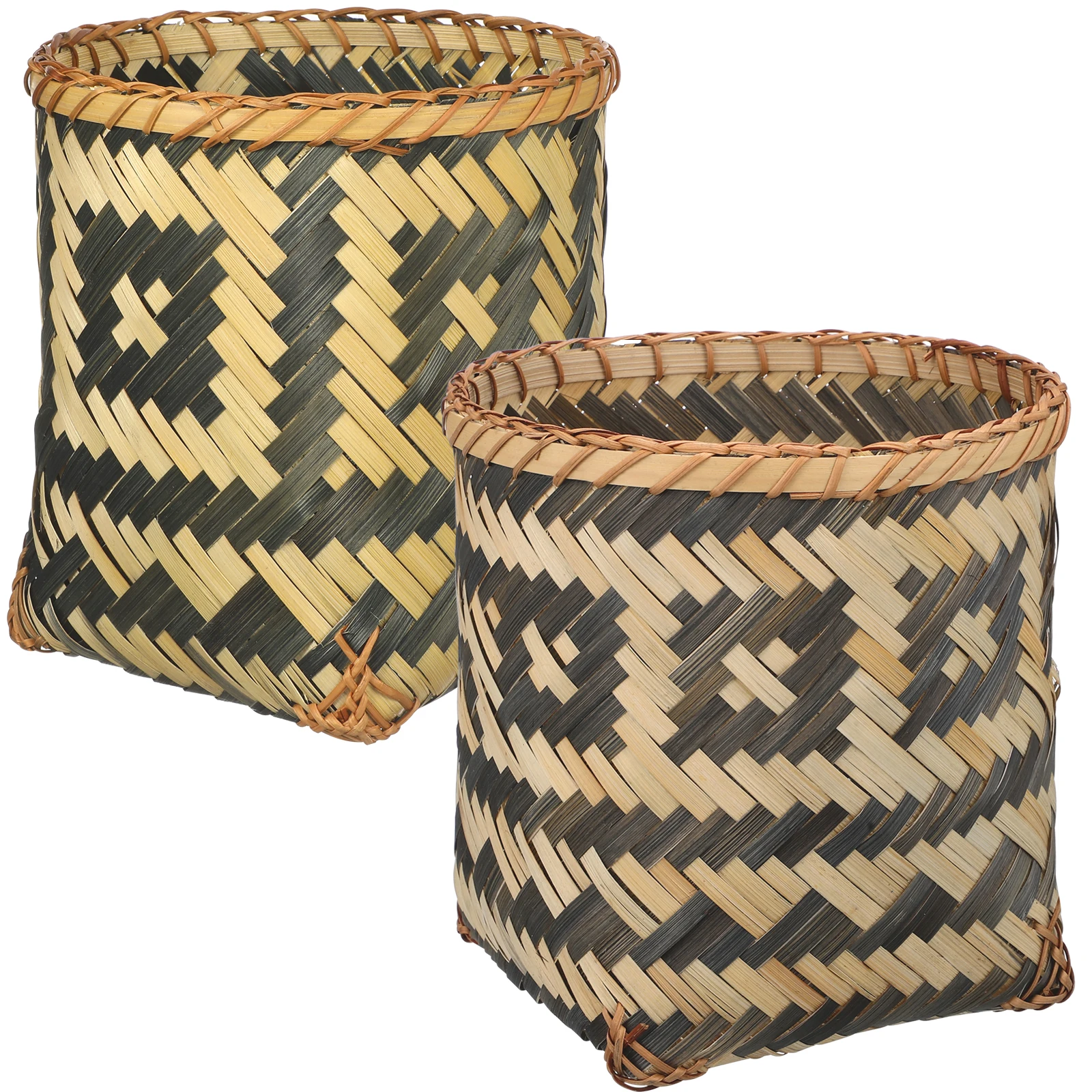 Bamboo Trash Can Small Decorative Waste Basket Woven Baskets for Storage Retro Flower Bathroom Weaving Organizer Office
Bamboo Trash Can Small Decorative Waste Basket Woven Baskets for Storage Retro Flower Bathroom Weaving Organizer Office