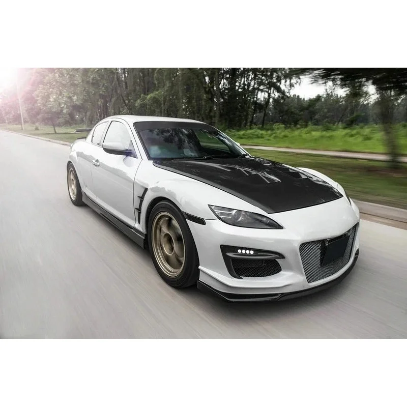 Капот двигателя из карбона в стиле RE с вентиляционными отверстиями для RX8 SE3P
Капот двигателя из карбона в стиле RE с вентиляционными отверстиями для RX8 SE3P