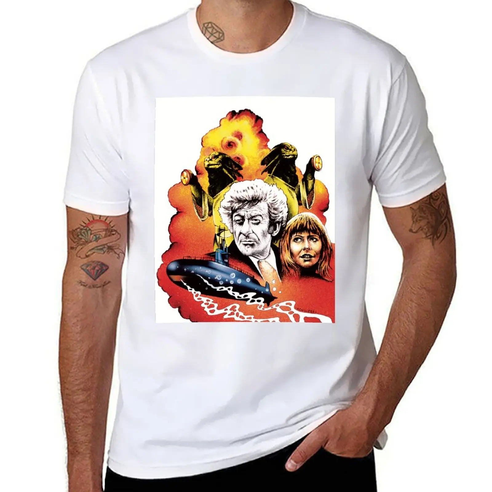 The 3rd Doctor and the Sea-Devils T-Shirt Short sleeve tee Personalized t-shirt clothing for men
The 3rd Doctor and the Sea-Devils T-Shirt Short sleeve tee Personalized t-shirt clothing for men
