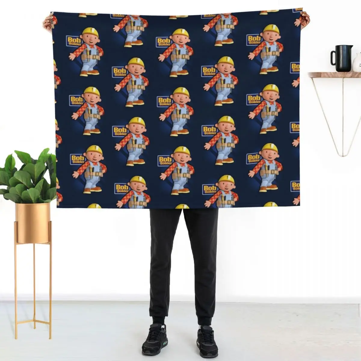 Bob The Builder with shadow Throw Blanket Compact Warm Blanket for Car Road Trip
Bob The Builder with shadow Throw Blanket Compact Warm Blanket for Car Road Trip