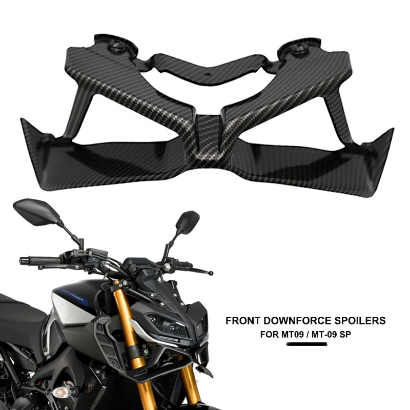 For Yamaha MT-09 Motorcycle Downforce Naked Frontal Spoilers Winglet Aerodynamic Wing Front Spoiler Kit MT09 SP 2017-2020 2019
For Yamaha MT-09 Motorcycle Downforce Naked Frontal Spoilers Winglet Aerodynamic Wing Front Spoiler Kit MT09 SP 2017-2020 2019