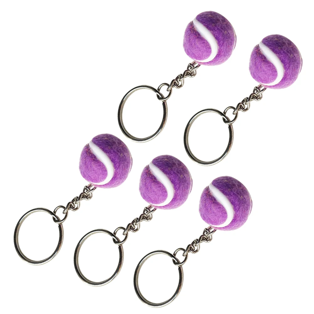 5 pcs Tennis Tennis Ball Key Ring Ball Keychain Pendant Pendant Durable Material Gift Birthday Graduation Party Favor
5 pcs Tennis Tennis Ball Key Ring Ball Keychain Pendant Pendant Durable Material Gift Birthday Graduation Party Favor