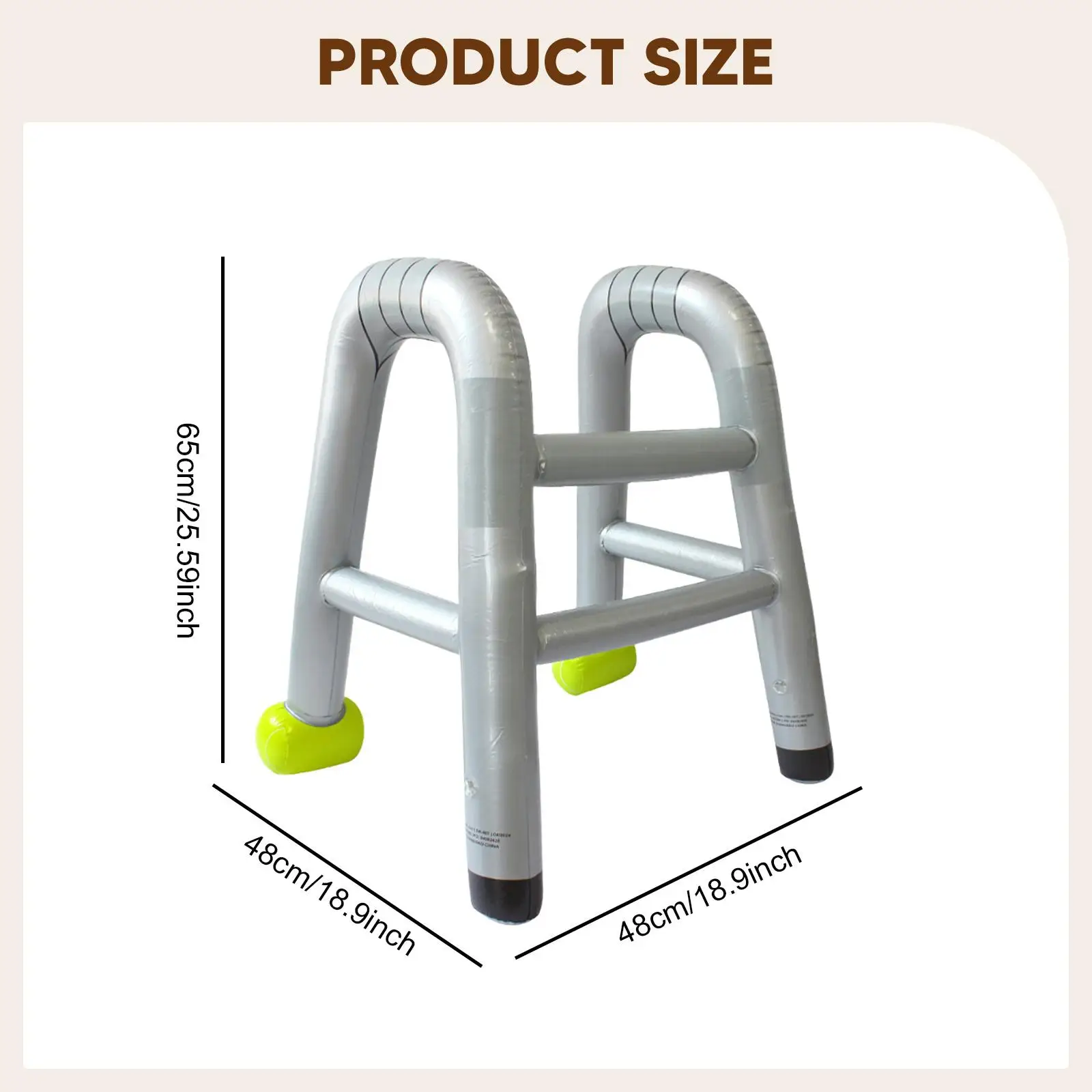 Inflatable Walker Halloween Old Age Costume Accessory Party Prop for Roles Playing
Inflatable Walker Halloween Old Age Costume Accessory Party Prop for Roles Playing