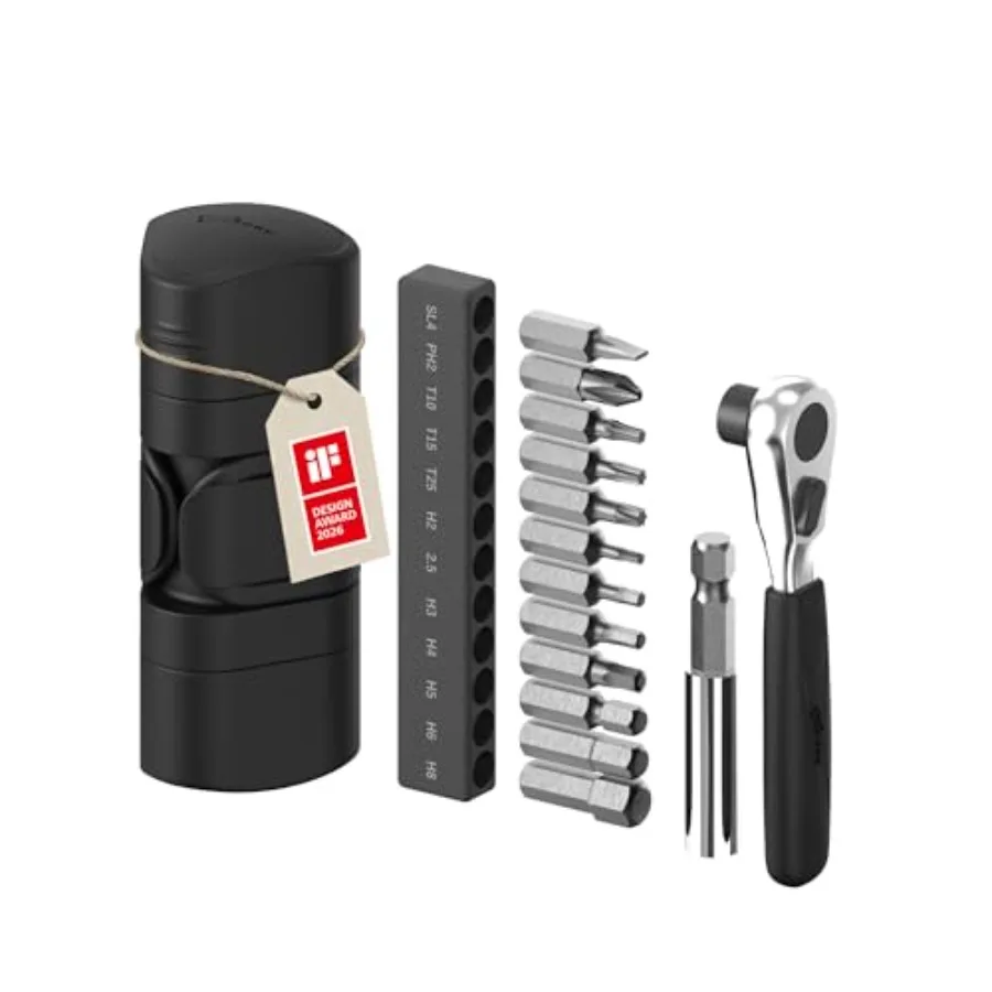 Bike Portable Tool Kit Lite iF Design Award Bicycle Tool Bag Scratch-Free and Waterproof Silicone Capsule for Repair Cycling To
Bike Portable Tool Kit Lite iF Design Award Bicycle Tool Bag Scratch-Free and Waterproof Silicone Capsule for Repair Cycling To