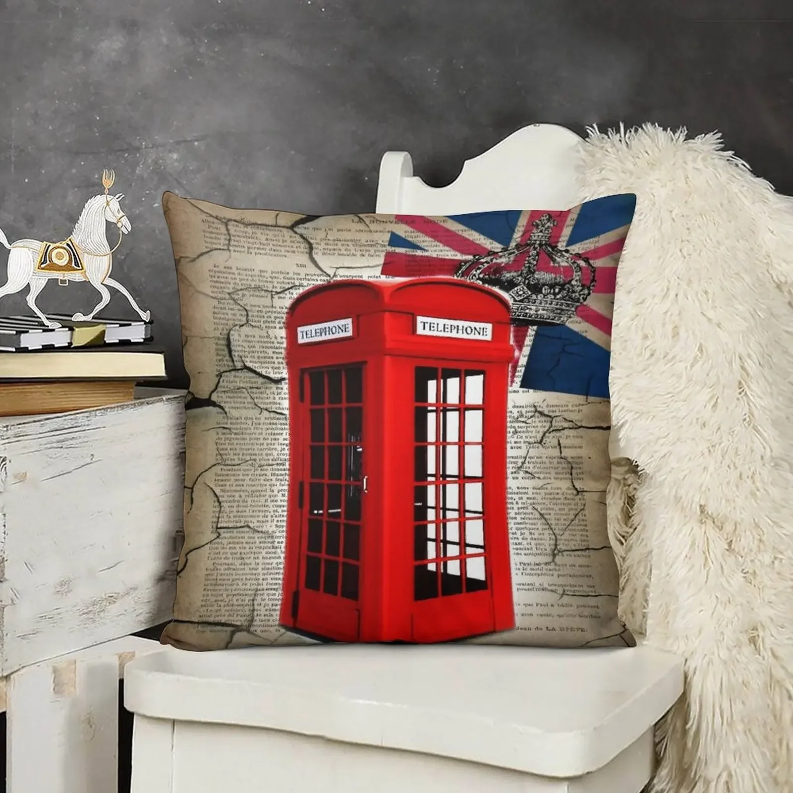 1980s rustic dark academia union jack retro london telephone booth Throw Pillow sleeping pillows Cushion Cover Luxury pillow
1980s rustic dark academia union jack retro london telephone booth Throw Pillow sleeping pillows Cushion Cover Luxury pillow