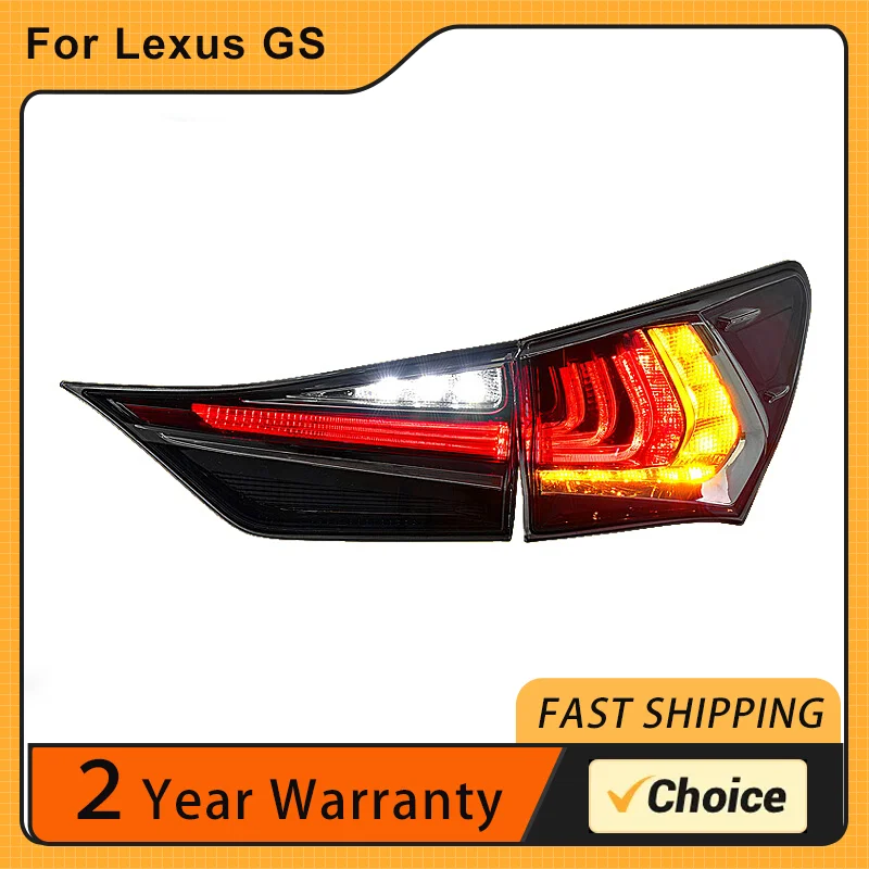 Задний фонарь для Lexus GS250 GS350 Светодиодный задний фонарь 2013-2020 GS200 GS300 GS Задний противотуманный тормозной сигнал поворота Автомобильные аксессуары
Задний фонарь для Lexus GS250 GS350 Светодиодный задний фонарь 2013-2020 GS200 GS300 GS Задний противотуманный тормозной сигнал поворота Автомобильные аксессуары