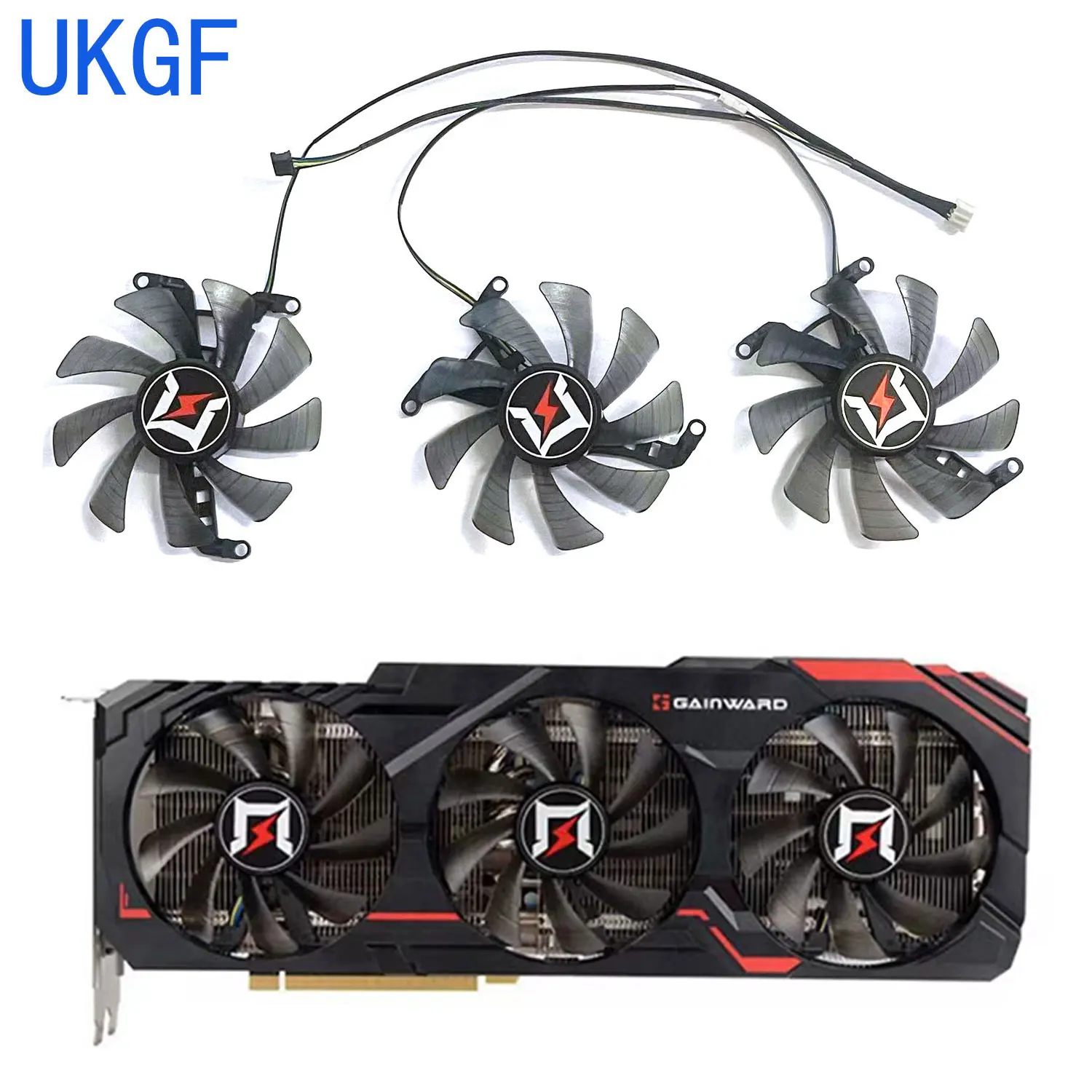 85MM 4PIN T129215SU for Gainward GeForce RTX3060TI 3070 3070TI 3080 3080 3080 CI Wind chaser oc graphic card replacement fan
85MM 4PIN T129215SU for Gainward GeForce RTX3060TI 3070 3070TI 3080 3080 3080 CI Wind chaser oc graphic card replacement fan