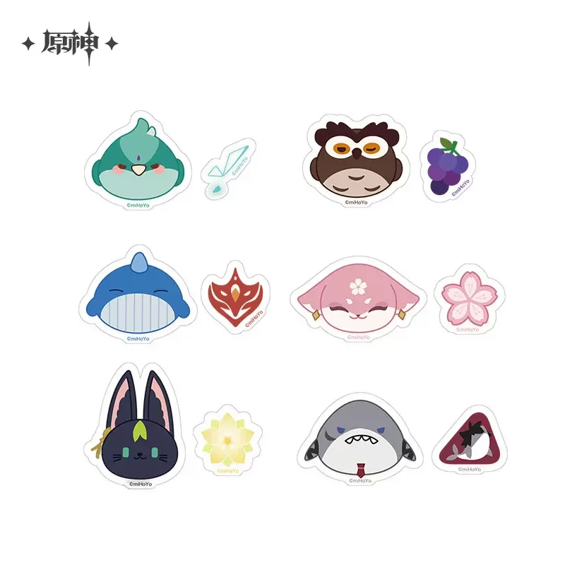 Sunsyea Genshin Impact Official Merch miHoYo Original Authentic Teyvat Zoo Sticker
Sunsyea Genshin Impact Official Merch miHoYo Original Authentic Teyvat Zoo Sticker