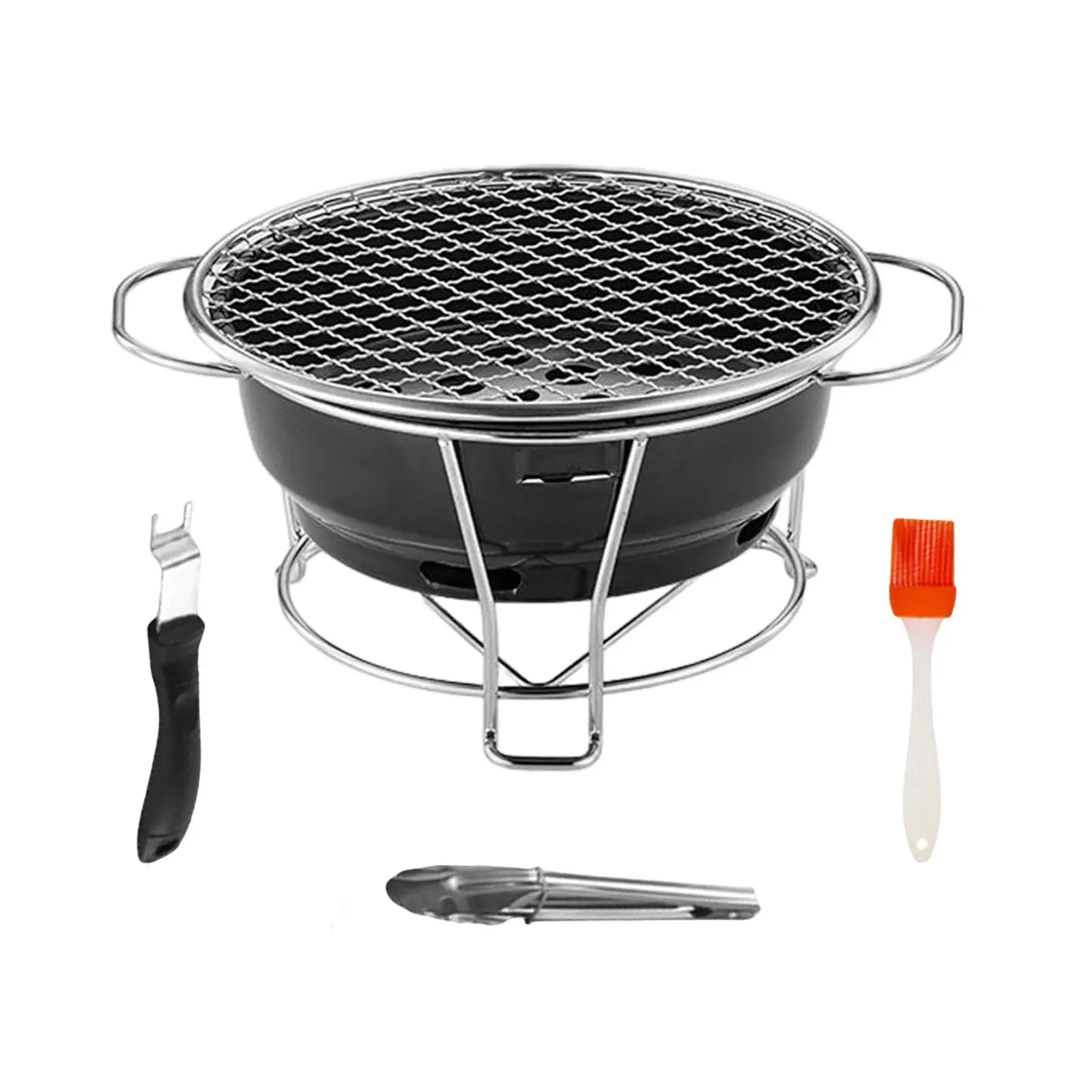 Korean Charcoal Grill Camping with Grill Net BBQ Stove for Outdoor Patio Travel Hiking
Korean Charcoal Grill Camping with Grill Net BBQ Stove for Outdoor Patio Travel Hiking