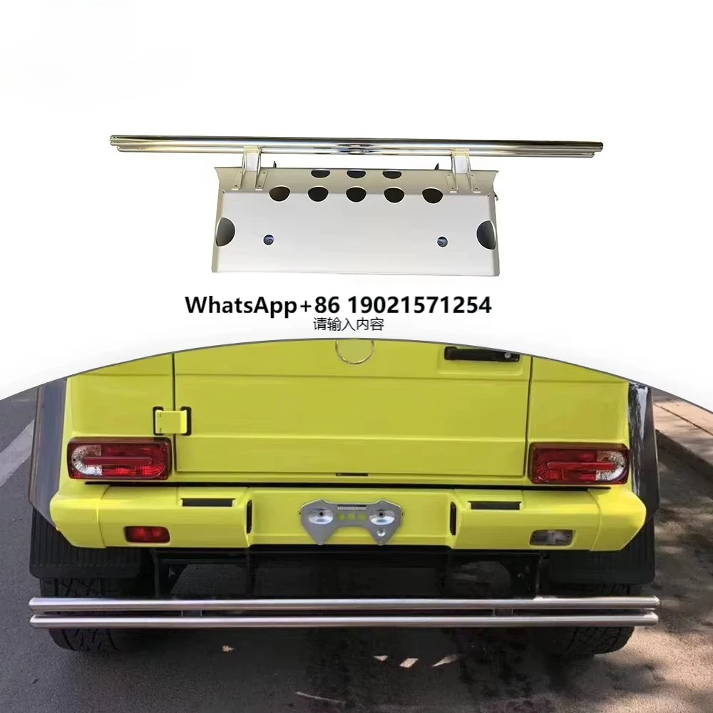 Rear Bumper Guard with Pillar for G-class W463 4x4 G500 G650 G550 Auto Parts Stainless Steel Rear Skid Plate
Rear Bumper Guard with Pillar for G-class W463 4x4 G500 G650 G550 Auto Parts Stainless Steel Rear Skid Plate