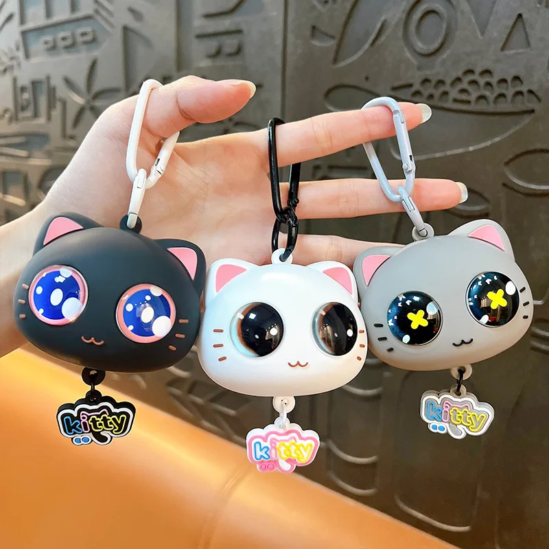 Cartoon Kitten Head Squeeze Funny Eyeball Burst Toy Cute Animal Kitten Pinch Fidget Children Decompression Sensory Toys Keychain
Cartoon Kitten Head Squeeze Funny Eyeball Burst Toy Cute Animal Kitten Pinch Fidget Children Decompression Sensory Toys Keychain