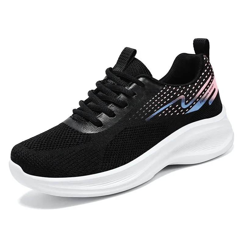 Women Mesh Flat Shoes Spring New Fashionable Soft Sole Inner Heightening Breathable Mesh Running Off White Sneakers Women
Women Mesh Flat Shoes Spring New Fashionable Soft Sole Inner Heightening Breathable Mesh Running Off White Sneakers Women