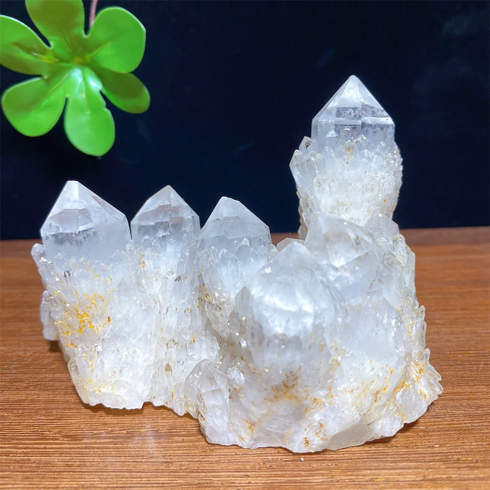 Natural Raw Clear Quartz Crystal Clusters Healing Stones Rock Crystal Point Specimen Home Decoration Raw Crystals
Natural Raw Clear Quartz Crystal Clusters Healing Stones Rock Crystal Point Specimen Home Decoration Raw Crystals
