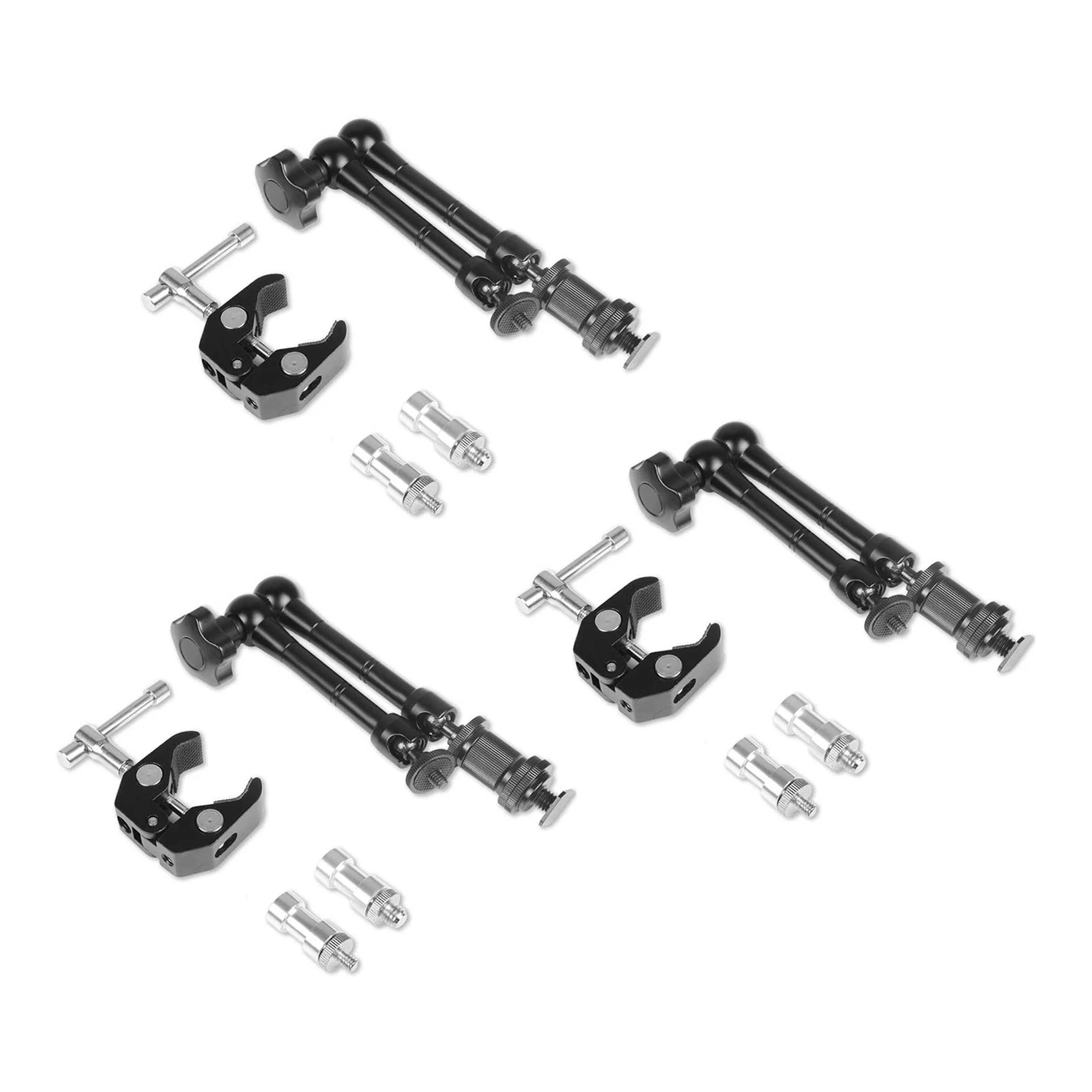 3X Magic Arm с суперзажимом 11-дюймовый шарнирный фрикционный зажим для краба с резьбой 1/4 дюйма и 3/8 дюйма-PZZW
3X Magic Arm с суперзажимом 11-дюймовый шарнирный фрикционный зажим для краба с резьбой 1/4 дюйма и 3/8 дюйма-PZZW