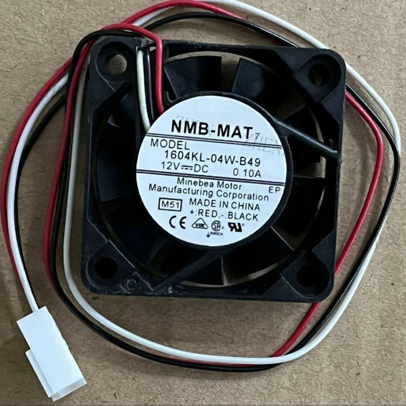S New for NMB-MAT 1604KL-04W-B49 12V 0.10A 3-Wire cooling fan#QW
S New for NMB-MAT 1604KL-04W-B49 12V 0.10A 3-Wire cooling fan#QW