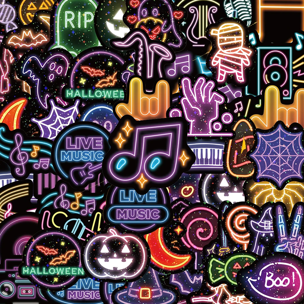 10/30/50/100pcs Funny Neon Light Series Cartoon Graffiti Stickers DIY Suitcase Motorcycle Guitar Helmet Cute Waterproof Sticker
10/30/50/100pcs Funny Neon Light Series Cartoon Graffiti Stickers DIY Suitcase Motorcycle Guitar Helmet Cute Waterproof Sticker