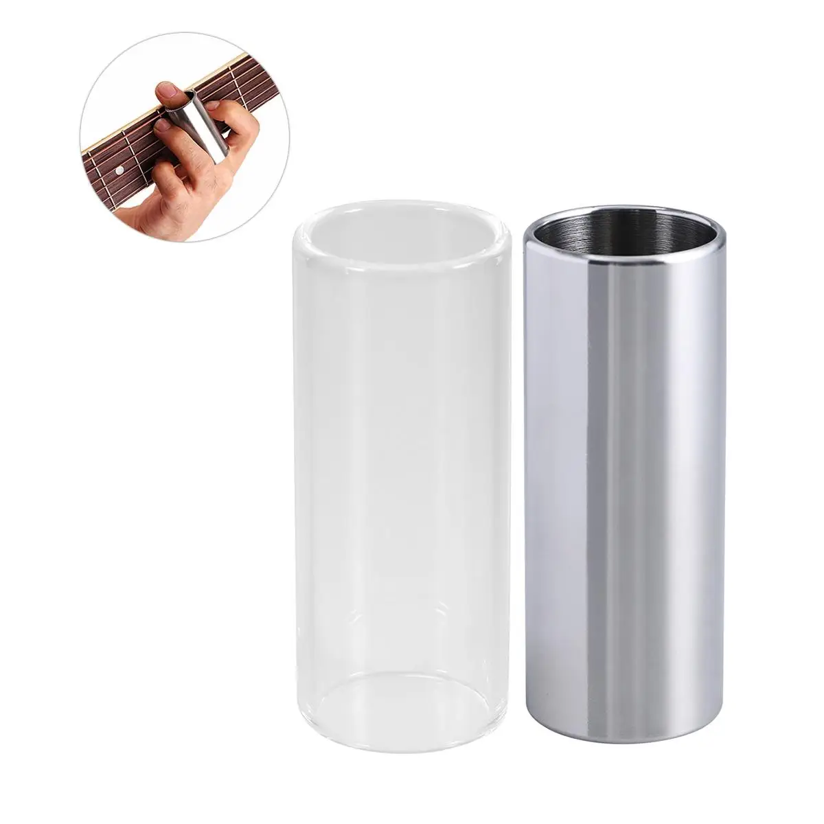 4 pcs Guitar Stainless Steel Medium Bottleneck Glass Accessories Smooth Tonal Skin Friendly Guitar Slide Professional
4 pcs Guitar Stainless Steel Medium Bottleneck Glass Accessories Smooth Tonal Skin Friendly Guitar Slide Professional