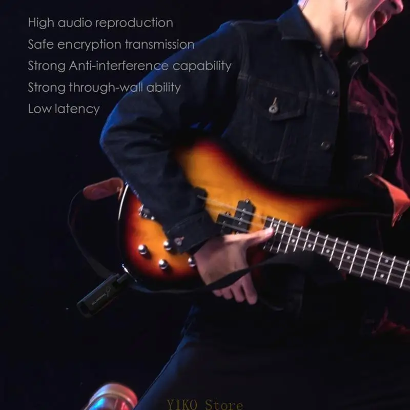 K32C High-Grade Electronic Guitar Wireless System Guitar Transmitter Receiver Wireless Instrument UHF Receiver & Transmitter
K32C High-Grade Electronic Guitar Wireless System Guitar Transmitter Receiver Wireless Instrument UHF Receiver & Transmitter