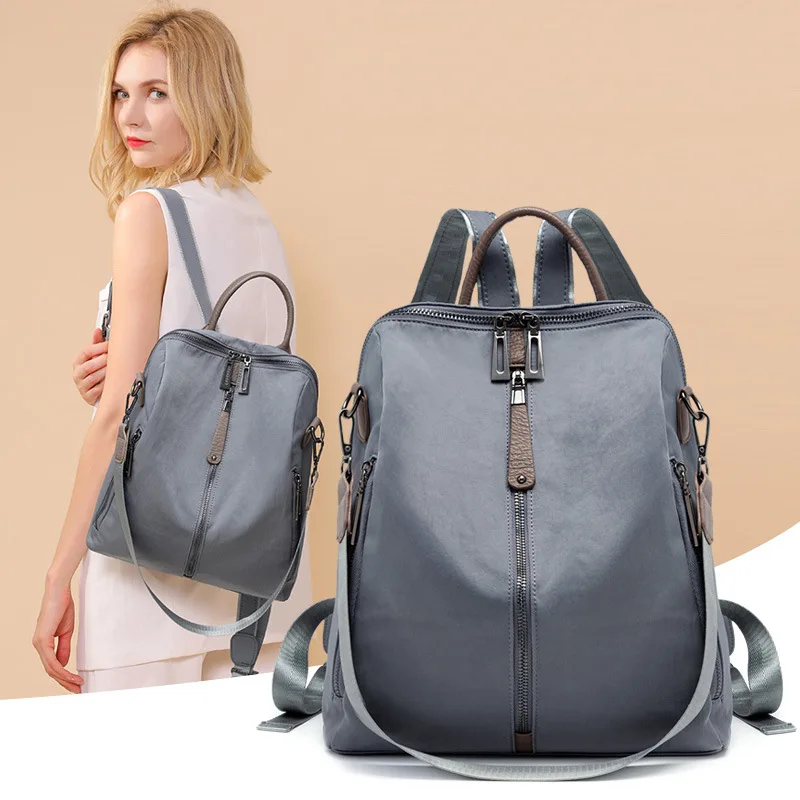 Oxford cloth backpack 2022 new large capacity fashion easy to take dual travel shopping small backpack foreign style women
Oxford cloth backpack 2022 new large capacity fashion easy to take dual travel shopping small backpack foreign style women