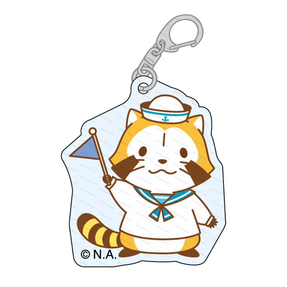 Rascal the Raccoon Acrylic keychain as a gift for friends, a desktop decoration 6CM
Rascal the Raccoon Acrylic keychain as a gift for friends, a desktop decoration 6CM