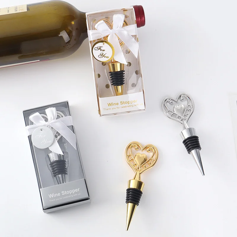50pcs Heart Shaped Wine Stopper Party Wedding Commemorative Red Wine Preservation Stopper Hot Selling Zinc Alloy Gift Box
50pcs Heart Shaped Wine Stopper Party Wedding Commemorative Red Wine Preservation Stopper Hot Selling Zinc Alloy Gift Box
