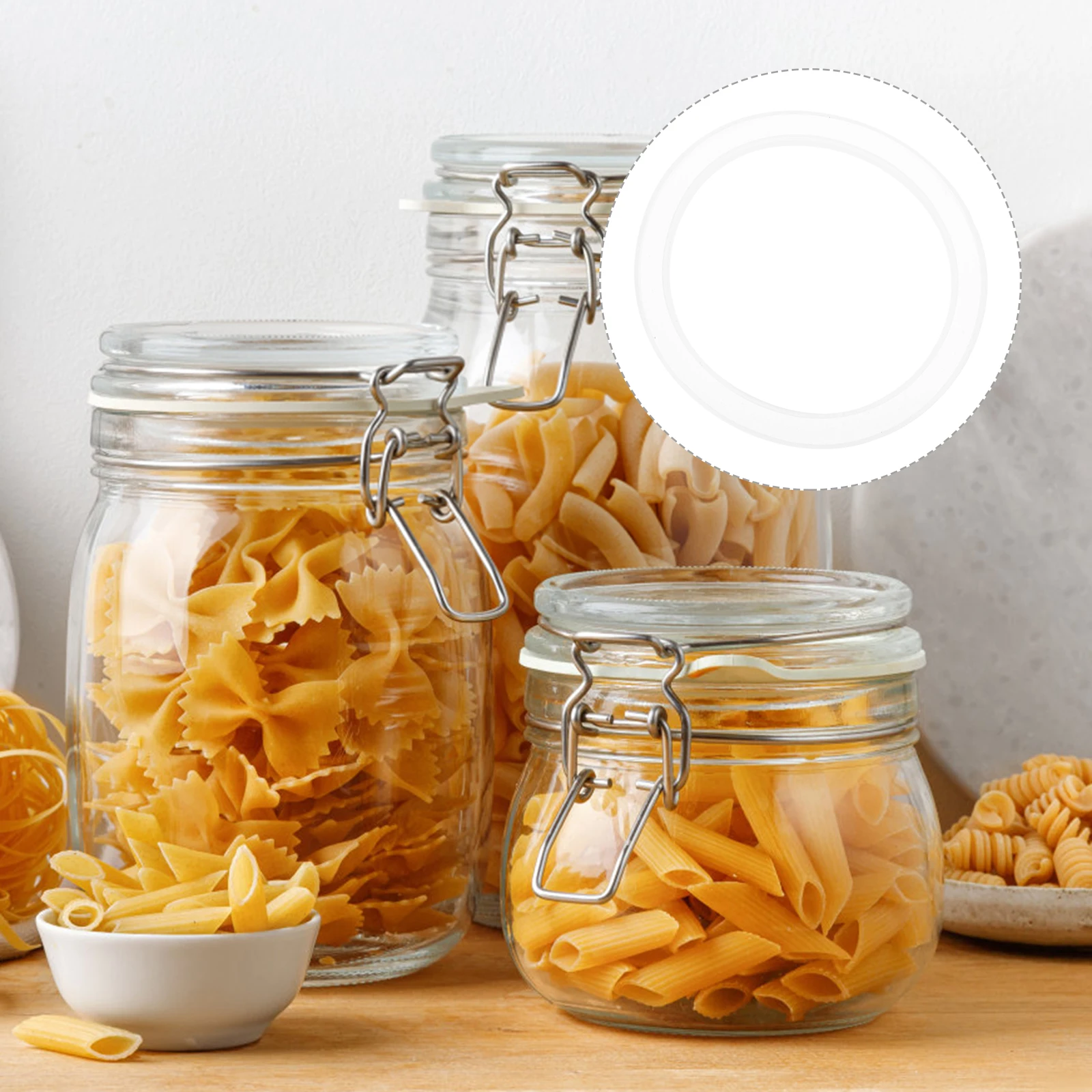 20 Pcs Glass Jars Mason Jars Sealing Rings Rings Gaskets Reusable Canning Storage Jar Seal Ring Food Safe Durability
20 Pcs Glass Jars Mason Jars Sealing Rings Rings Gaskets Reusable Canning Storage Jar Seal Ring Food Safe Durability